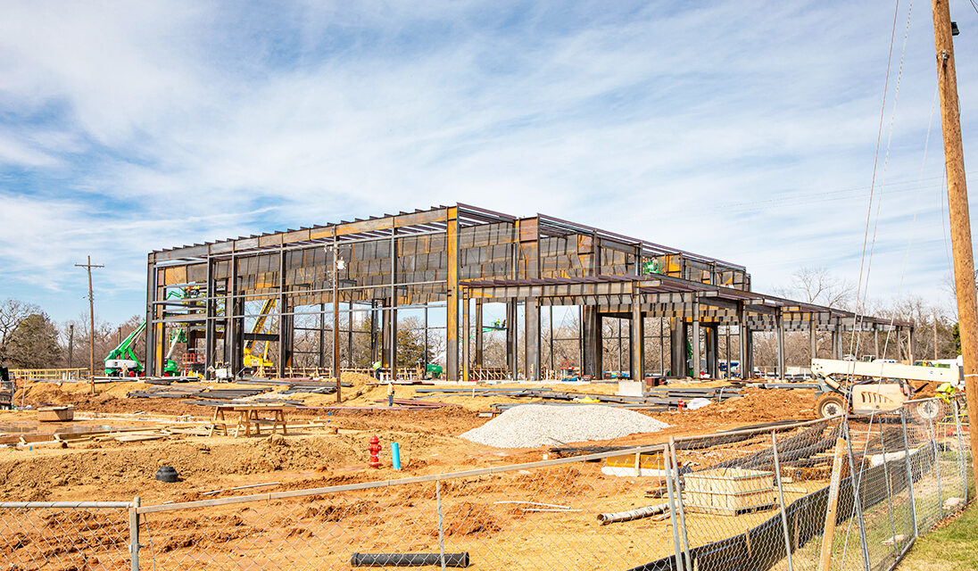 Construction progresses on Chickasaw event center; opening planned for September