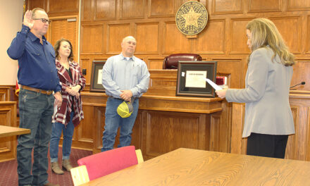County officials sworn into office Tuesday; Blevins named board chairman, issues call for teamwork