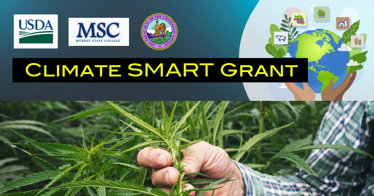 MSC, Chickasaw Nation receive Climate SMART Grant - Johnston County ...