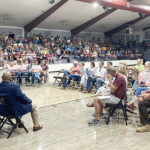 Ferguson makes case for school bond passage