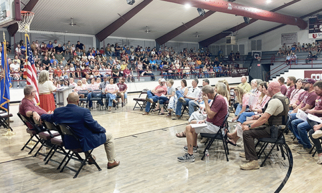 Ferguson makes case for school bond passage