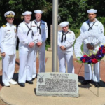 Crew of namesake Navy vessel pays tribute to Tishomingo war hero